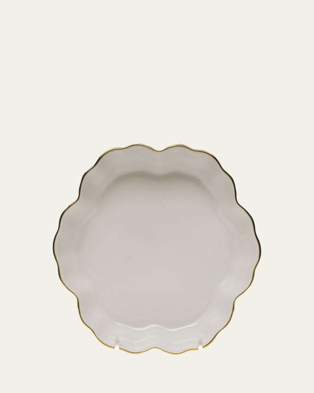 Golden Edge Fruit Bowl